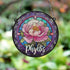 Peony Personalised Stained Glass Effect Suncatcher